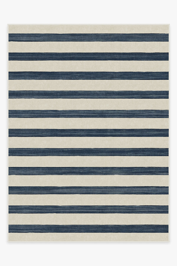 Sumi Sailor Stripe Navy Rug