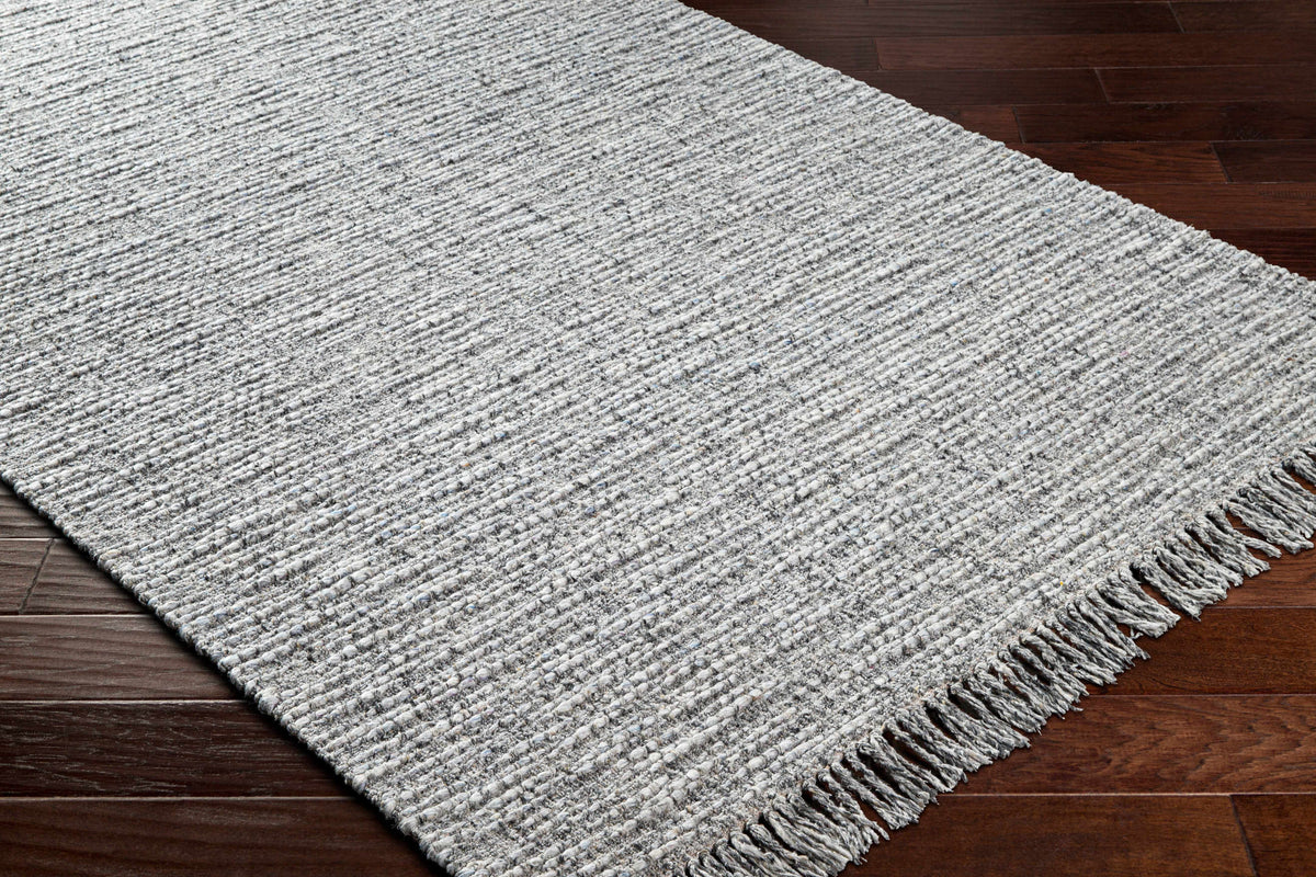 Amiel Gray Hand Woven Area Rug - Clearance