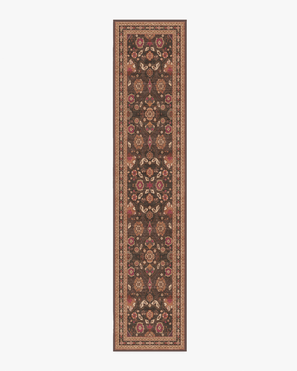 Sybil Brown Flatwoven Rug
