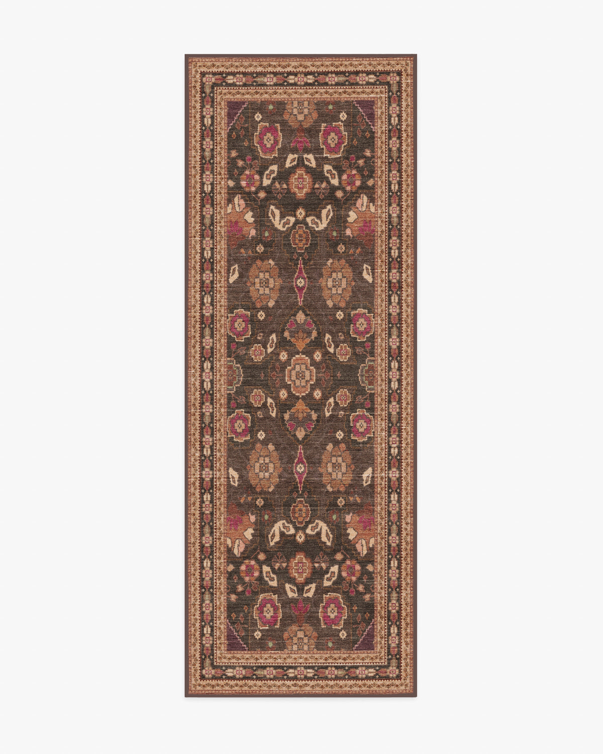 Sybil Brown Flatwoven Rug