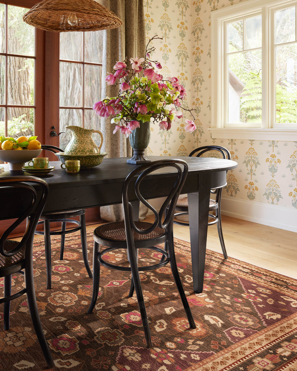 Sybil Brown Flatwoven Rug