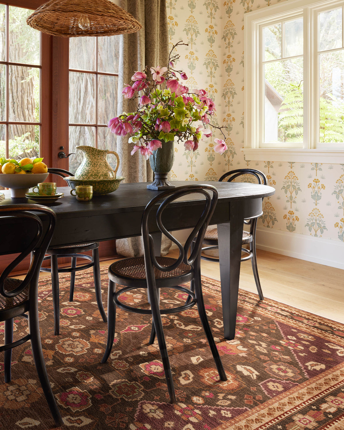 Sybil Brown Flatwoven Rug