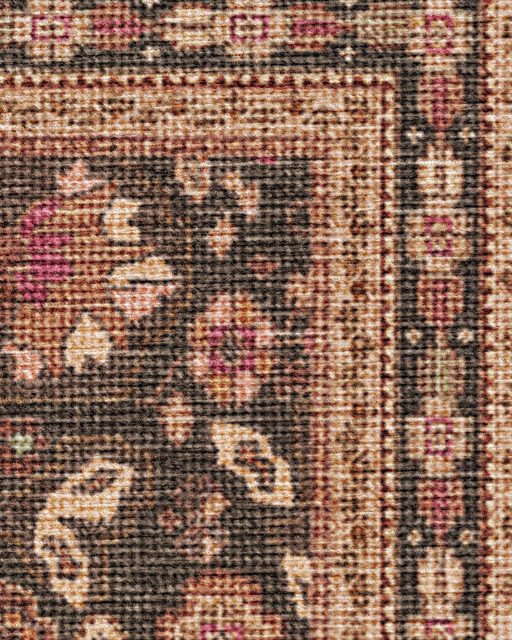 Sybil Brown Flatwoven Rug