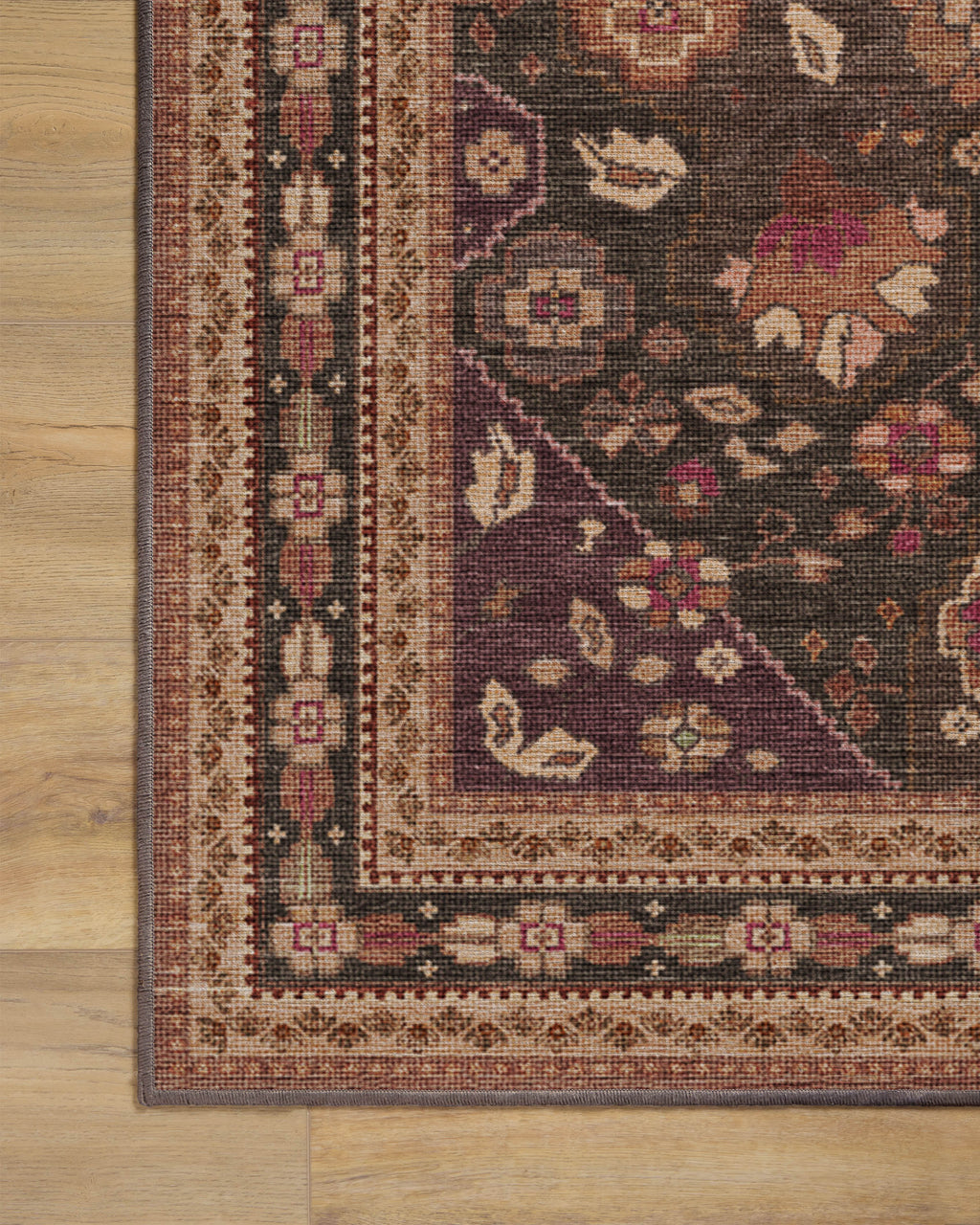 Sybil Brown Flatwoven Rug