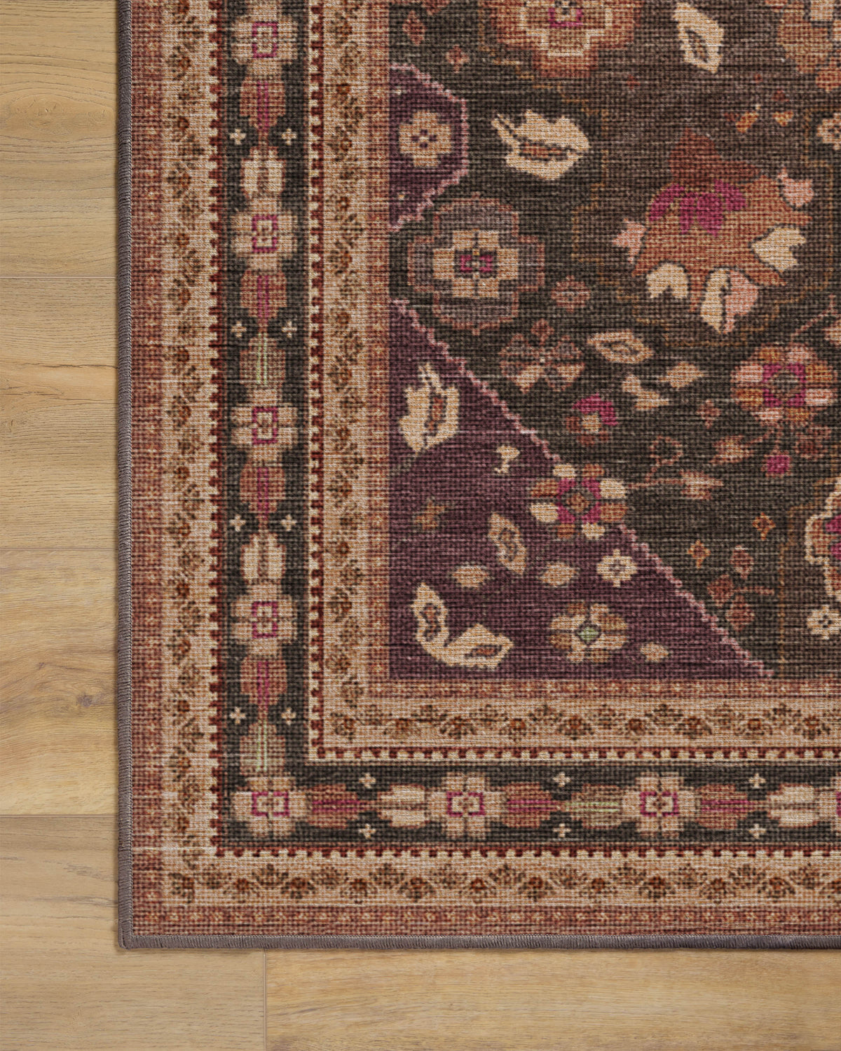 Sybil Brown Flatwoven Rug
