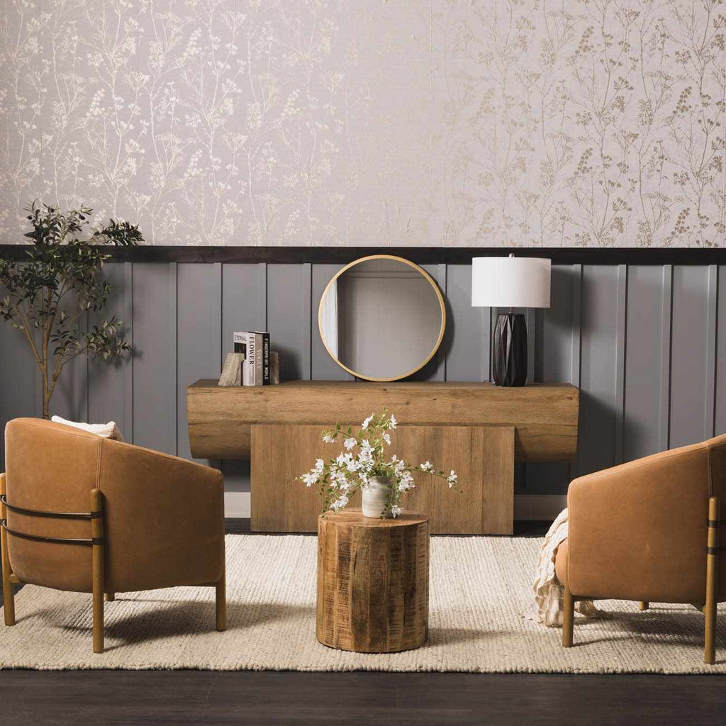 Clarke Beige Textured Wool Rug