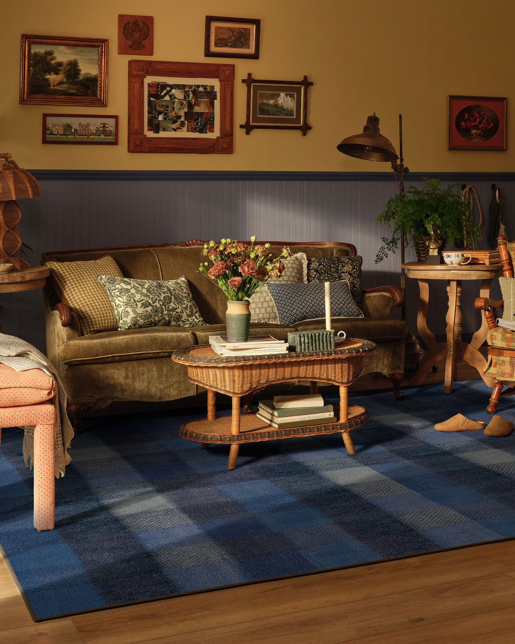 Tallitha Blue & Plum Rug