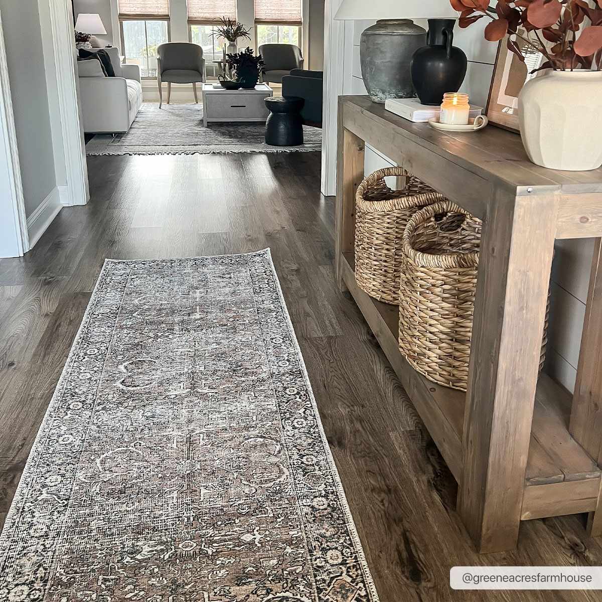 Jill Washable Area Rug - Clearance