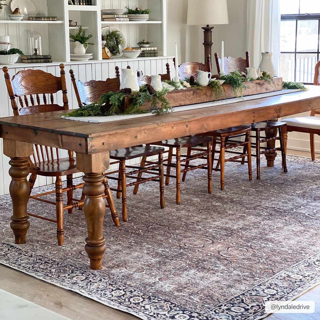 Jill Washable Area Rug - Clearance