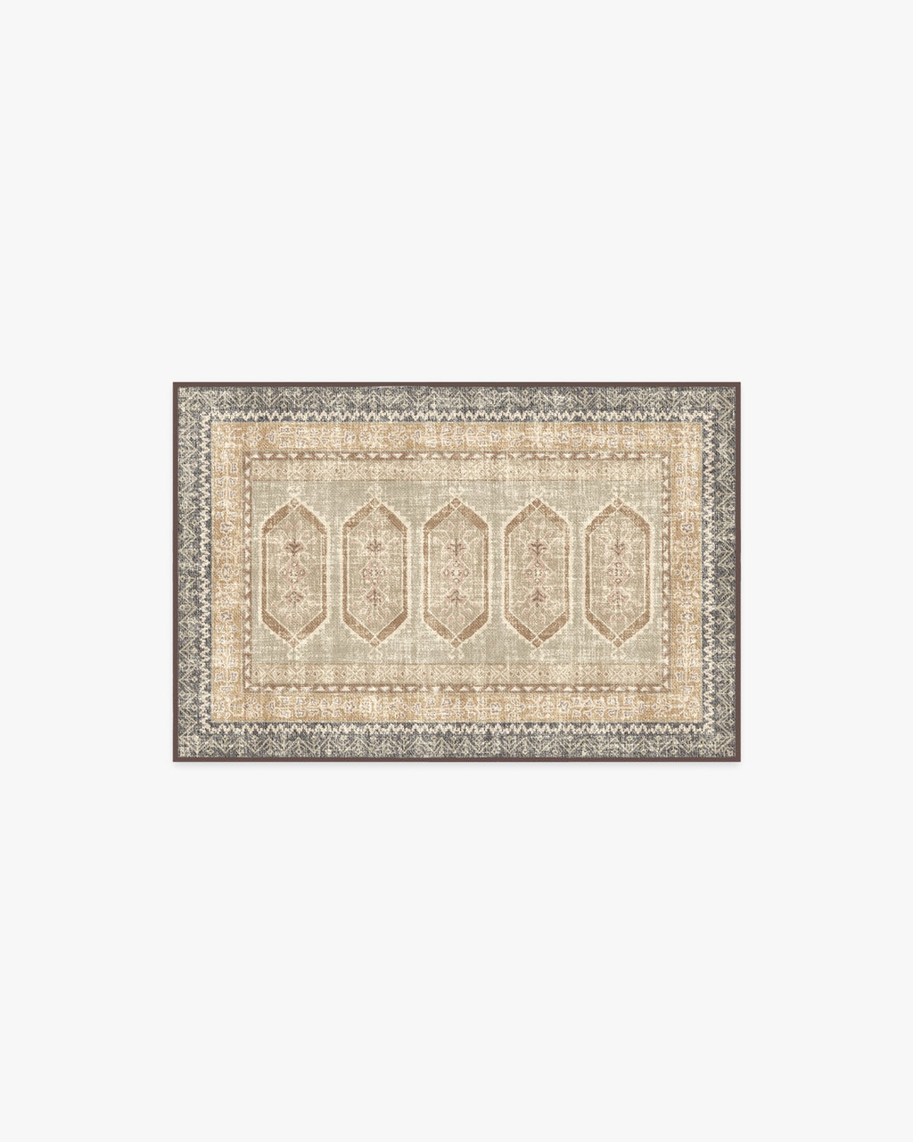 Tawnie Brown Flatwoven Rug