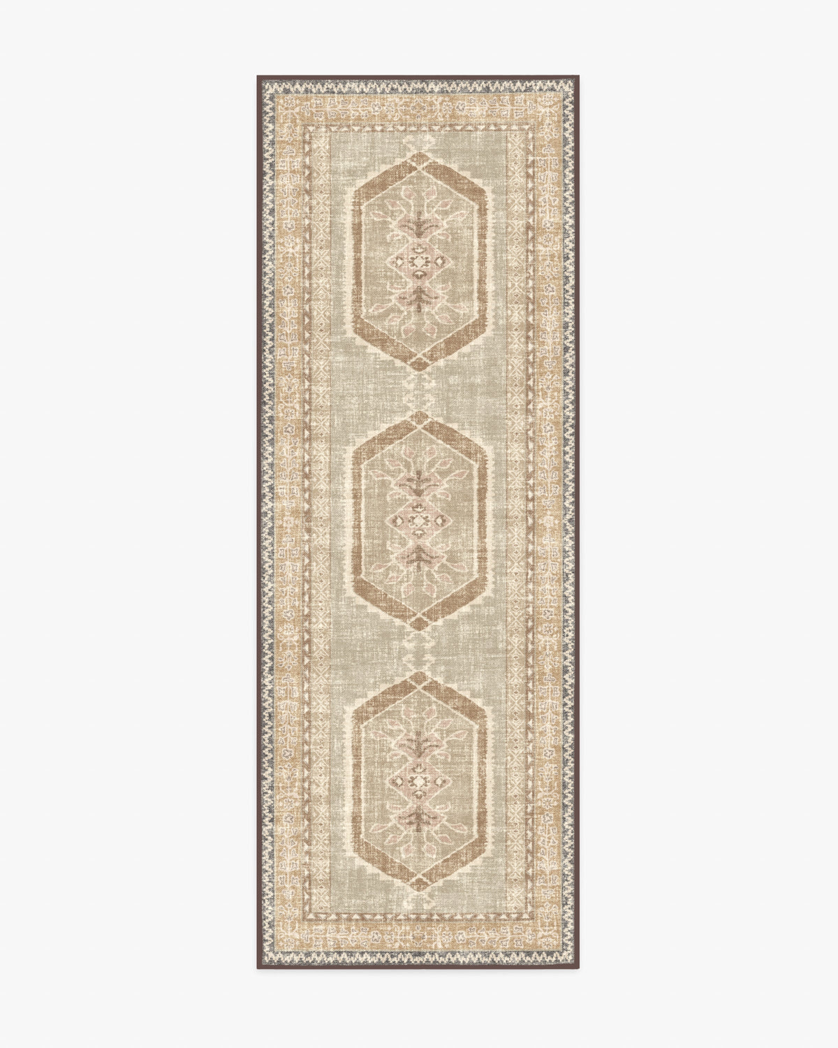 Tawnie Brown Flatwoven Rug