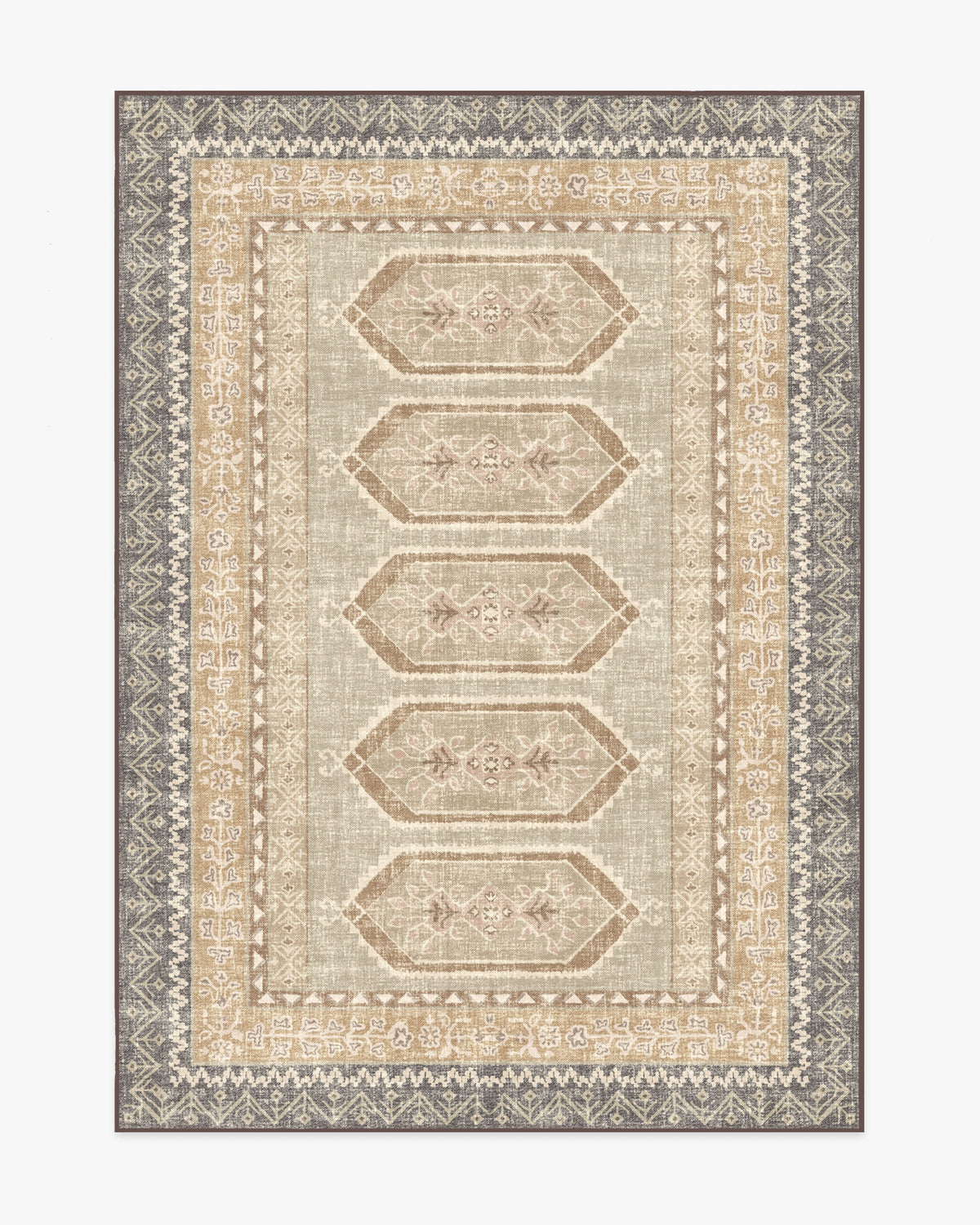 Tawnie Brown Flatwoven Rug
