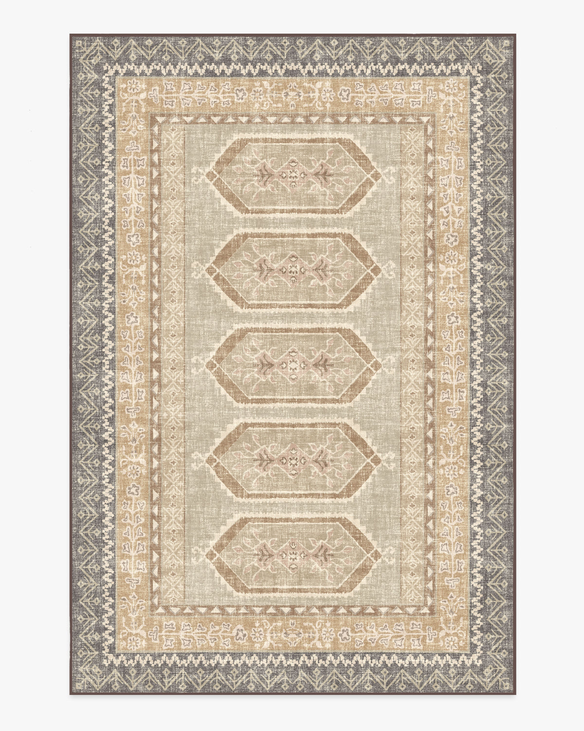 Tawnie Brown Flatwoven Rug
