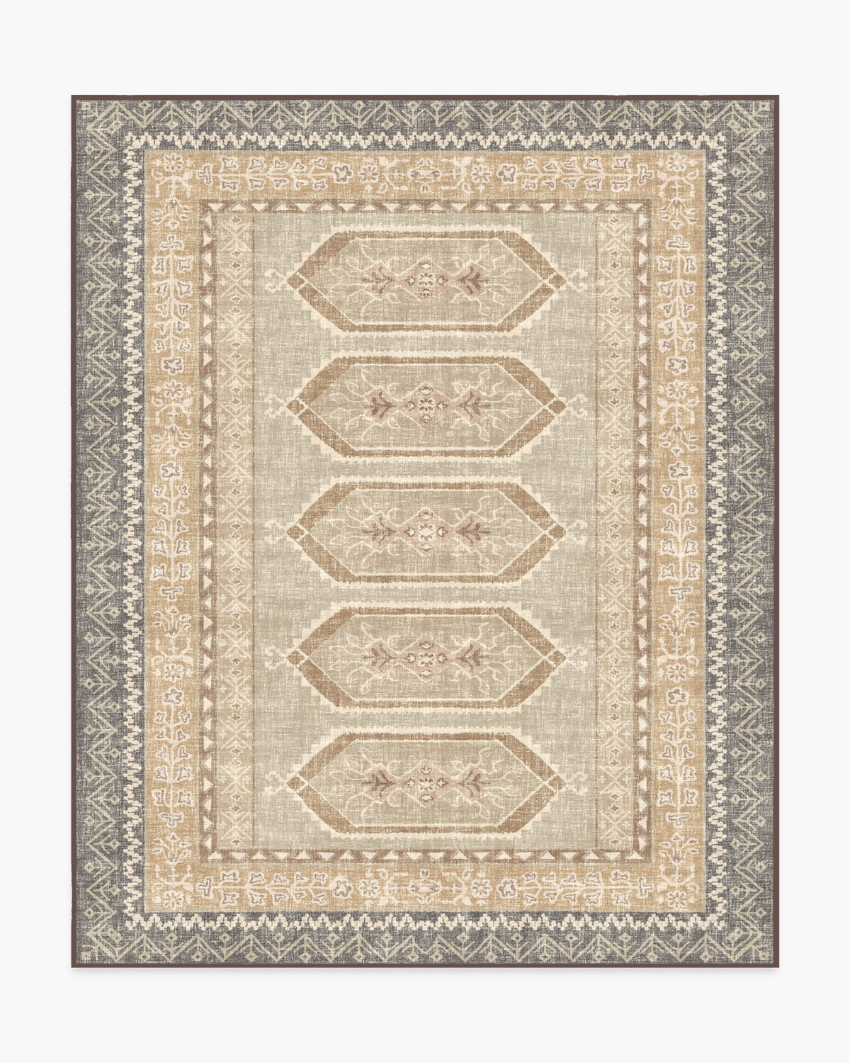 Tawnie Brown Flatwoven Rug