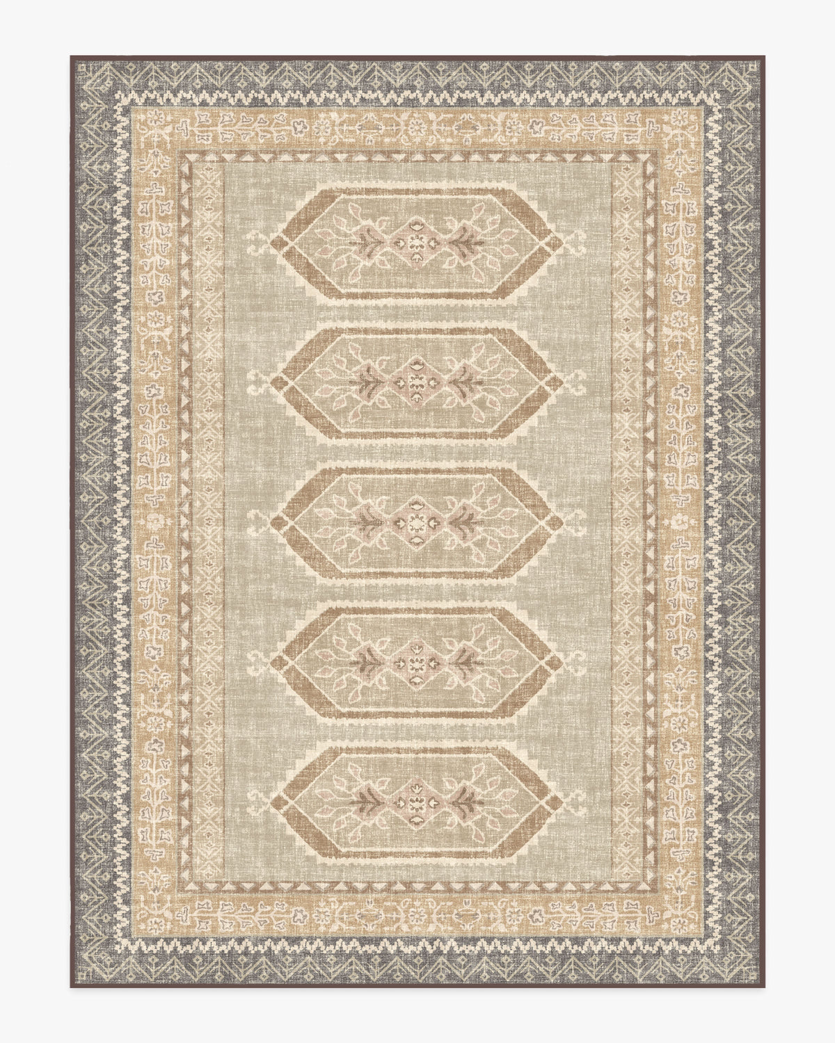 Tawnie Brown Flatwoven Rug