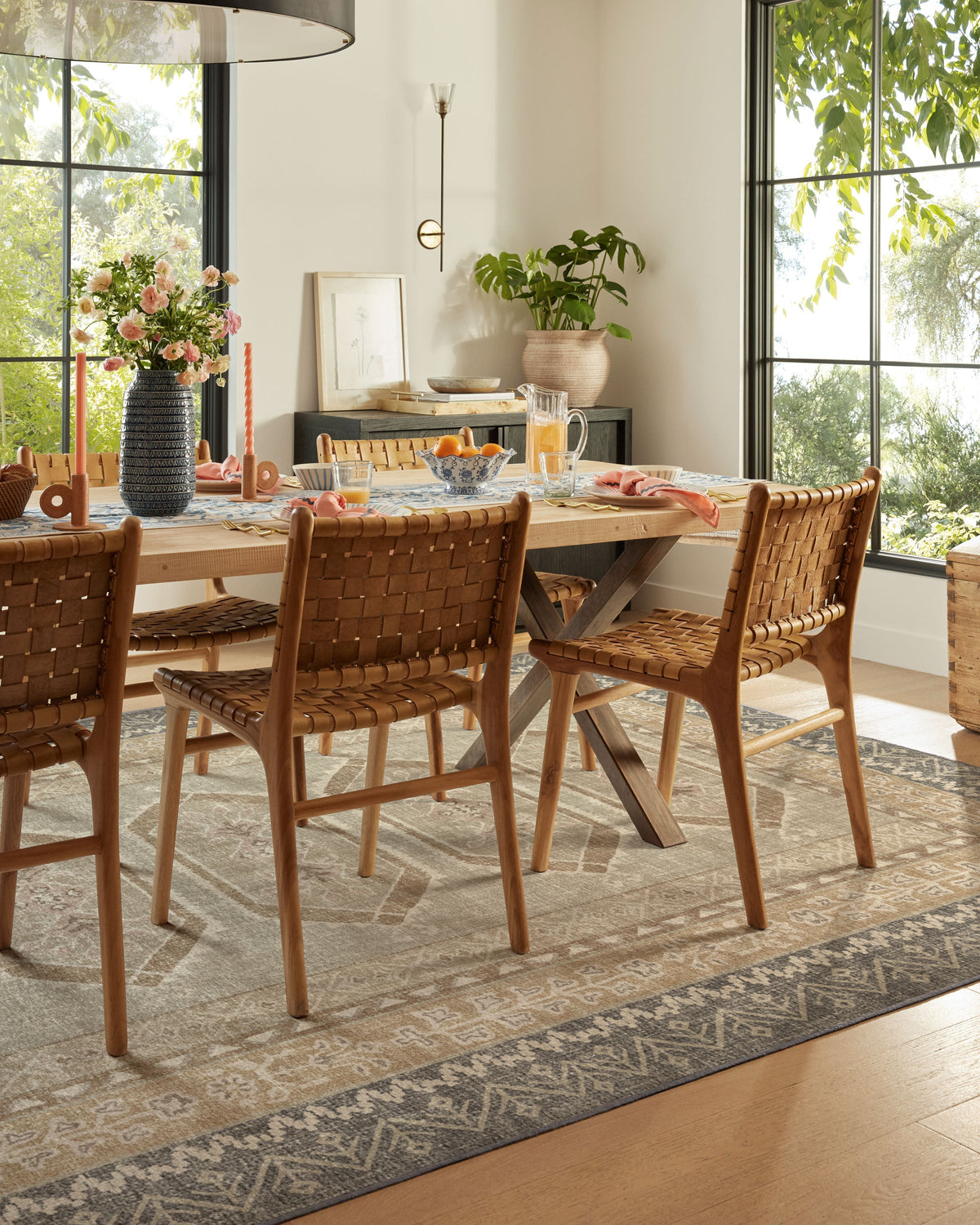 Tawnie Brown Flatwoven Rug