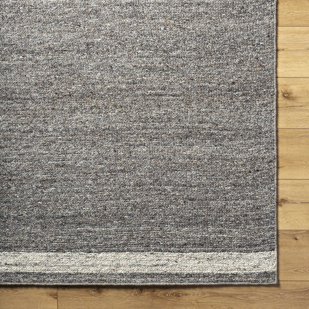 Tiran Gray Wool Area Rug