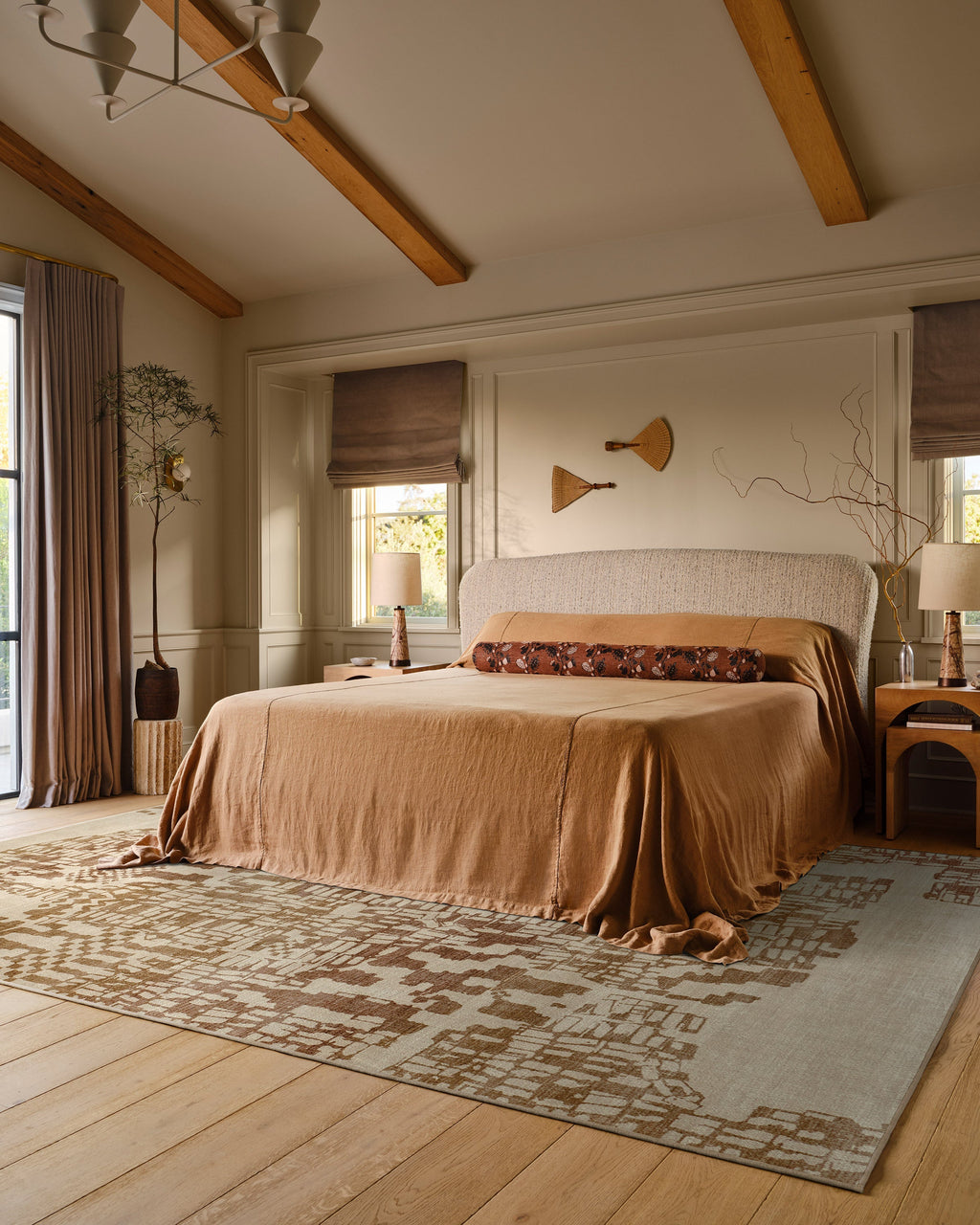 Tessra Bronze & Cream Rug