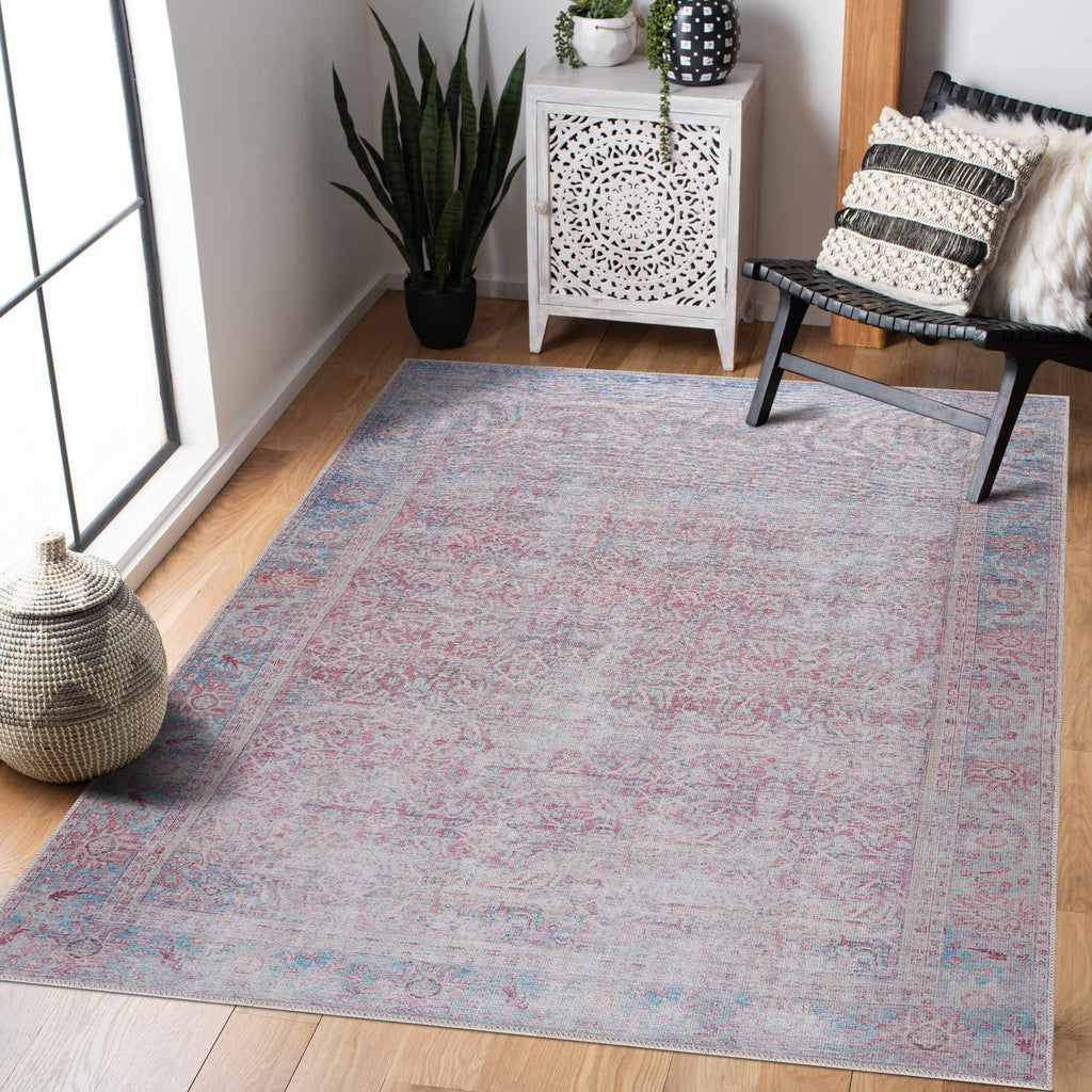 Dare Distressed Washable Rug