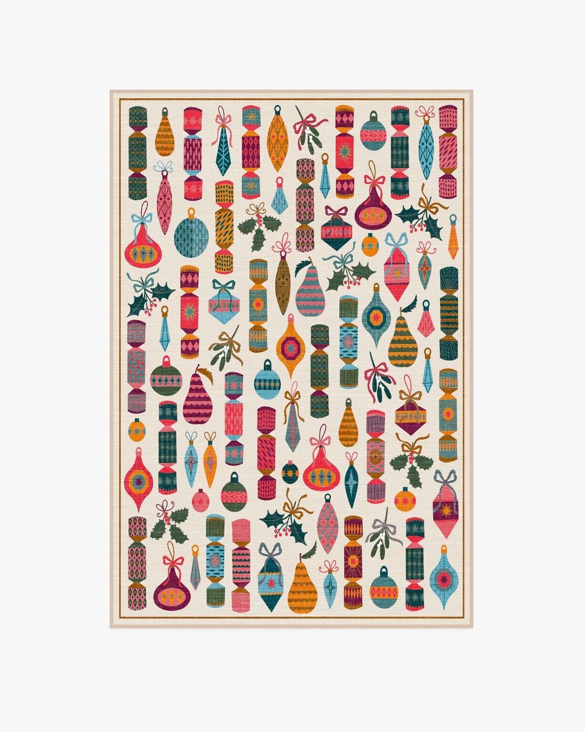 Tidings & Trimmings Cream Rug