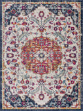 Tigril Blue & Orange 2304 Area Rug - Clearance