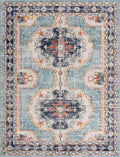 Tigried Turquoise 2308 Area Rug - Clearance