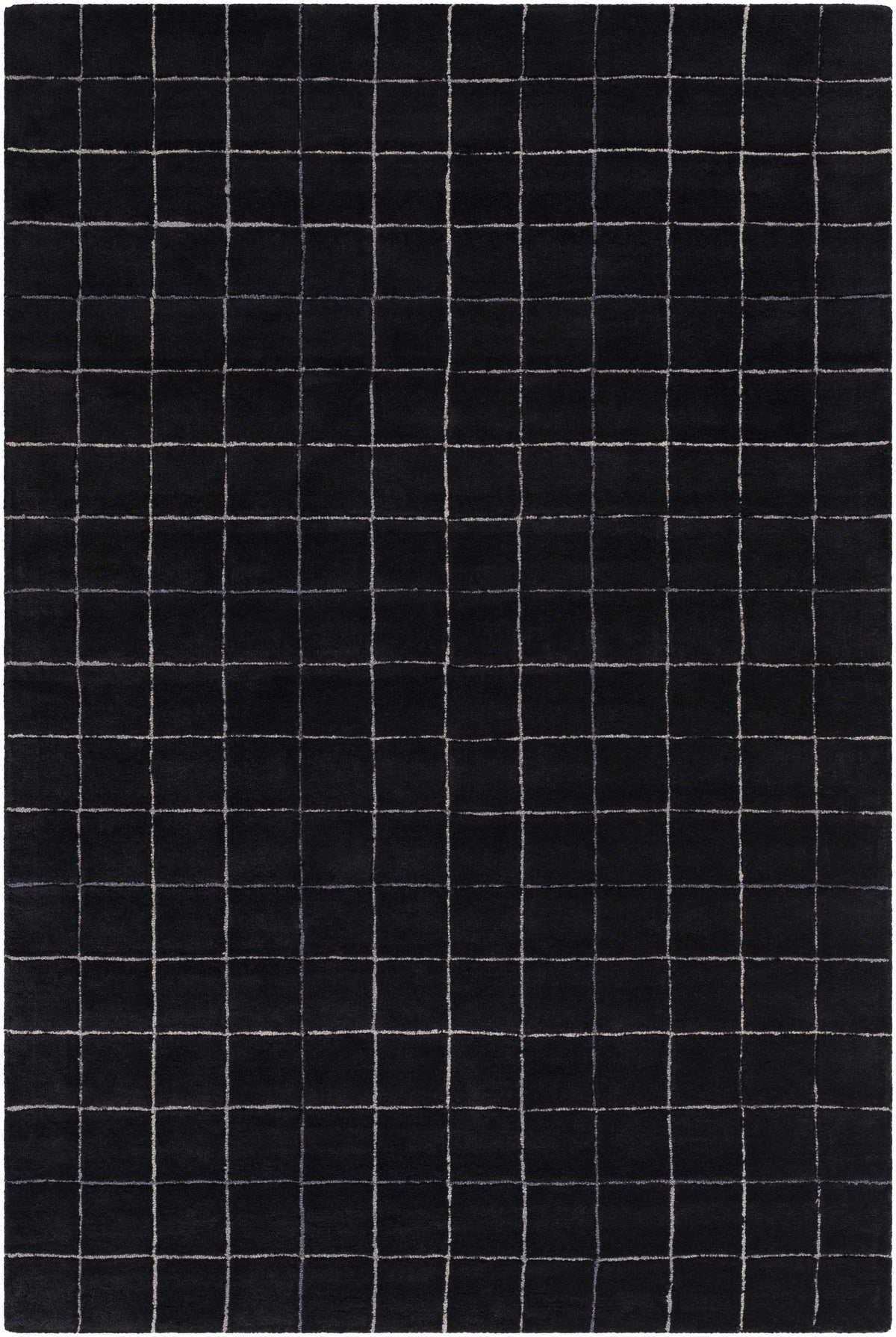 Toshi Jet Black Area Rug