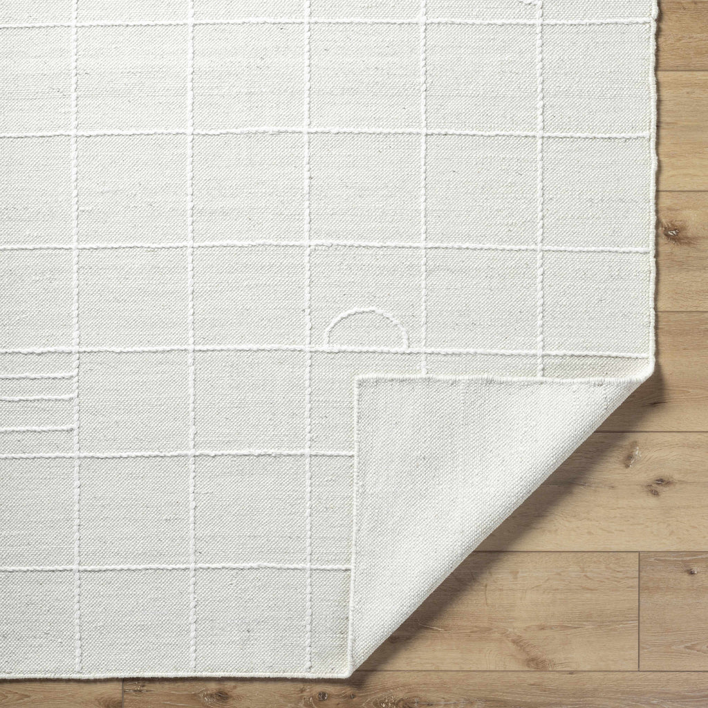 Tieve Off White Checkered Area Rug - Clearance