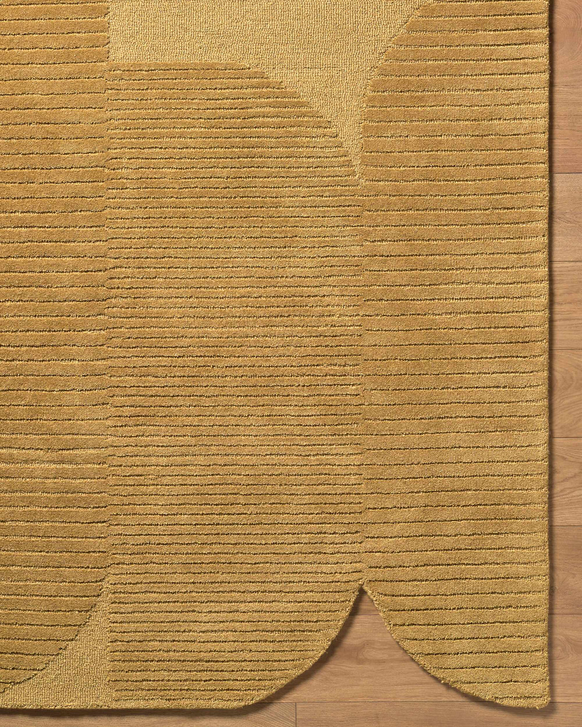 Ponae Abstract Hand Tufted Wool Area Rug