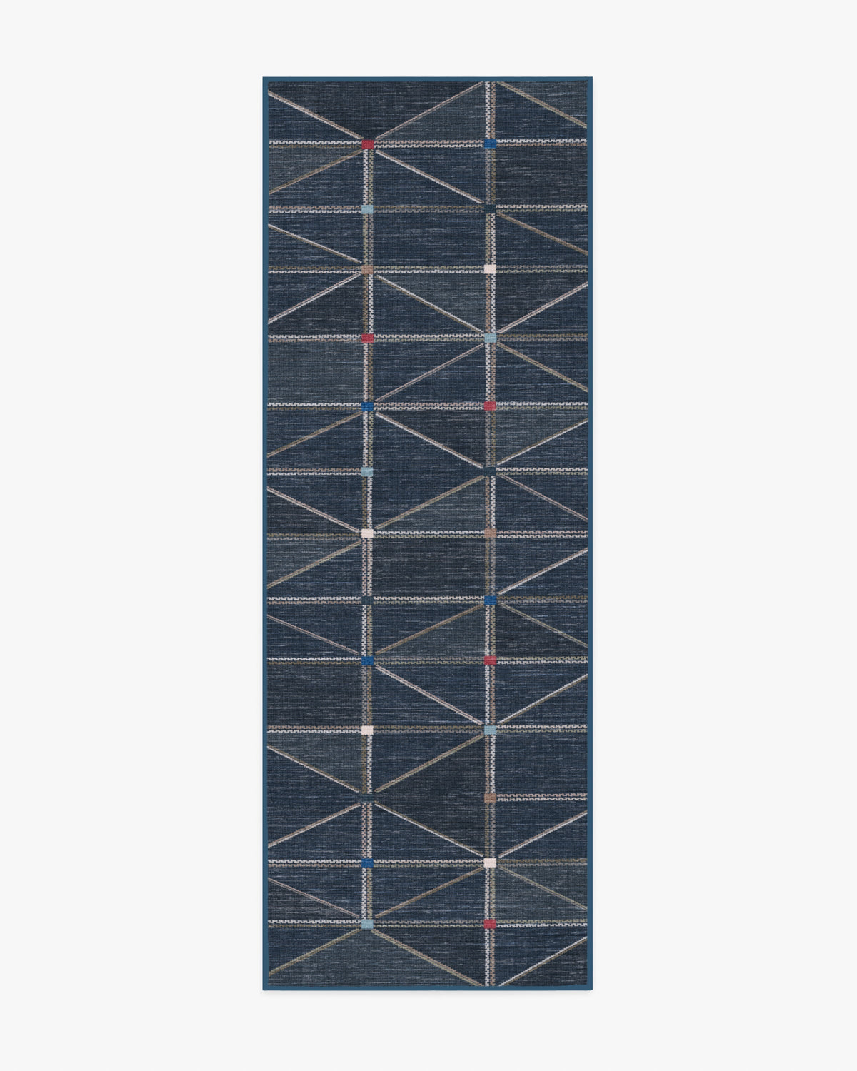 Ulysses Navy Flatwoven Rug