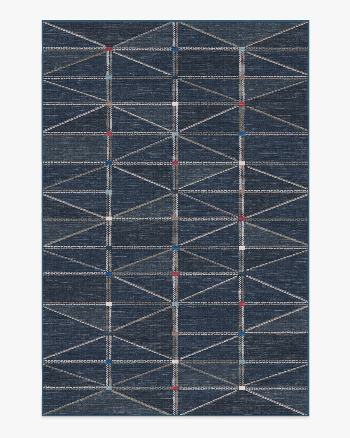 Ulysses Navy Flatwoven Rug