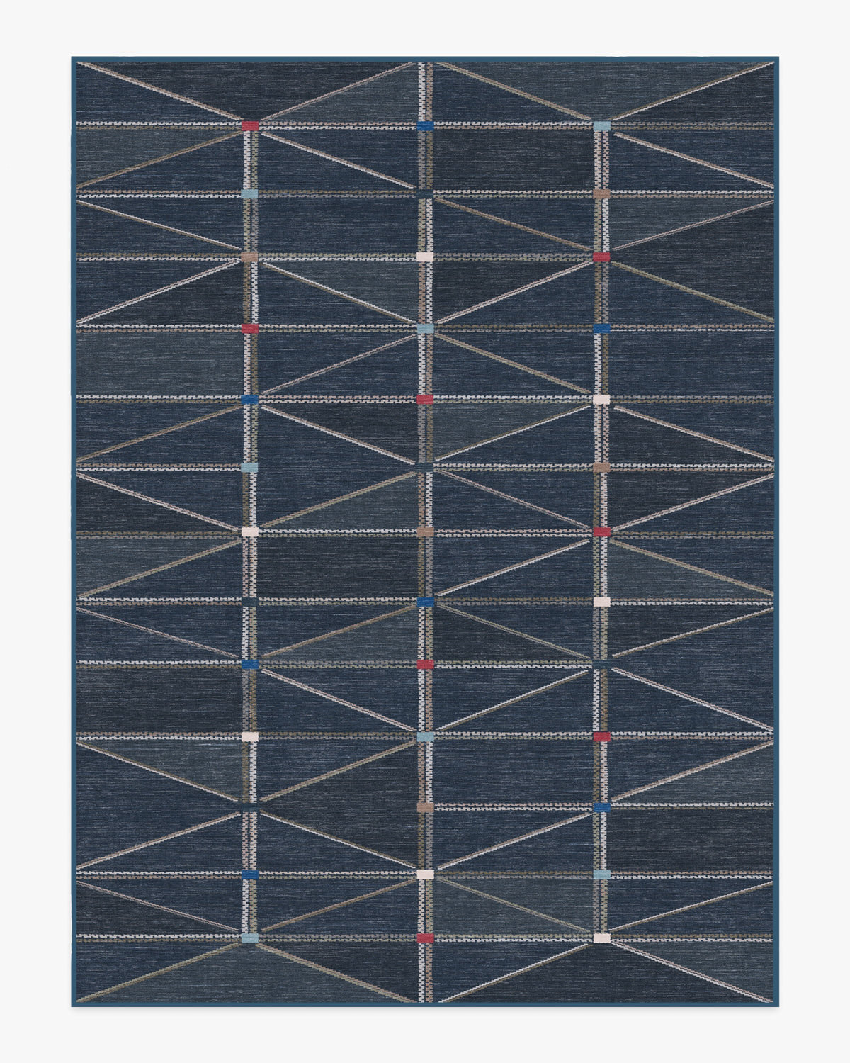 Ulysses Navy Flatwoven Rug