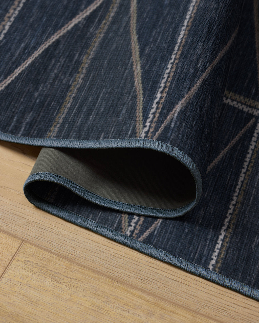 Ulysses Navy Flatwoven Rug