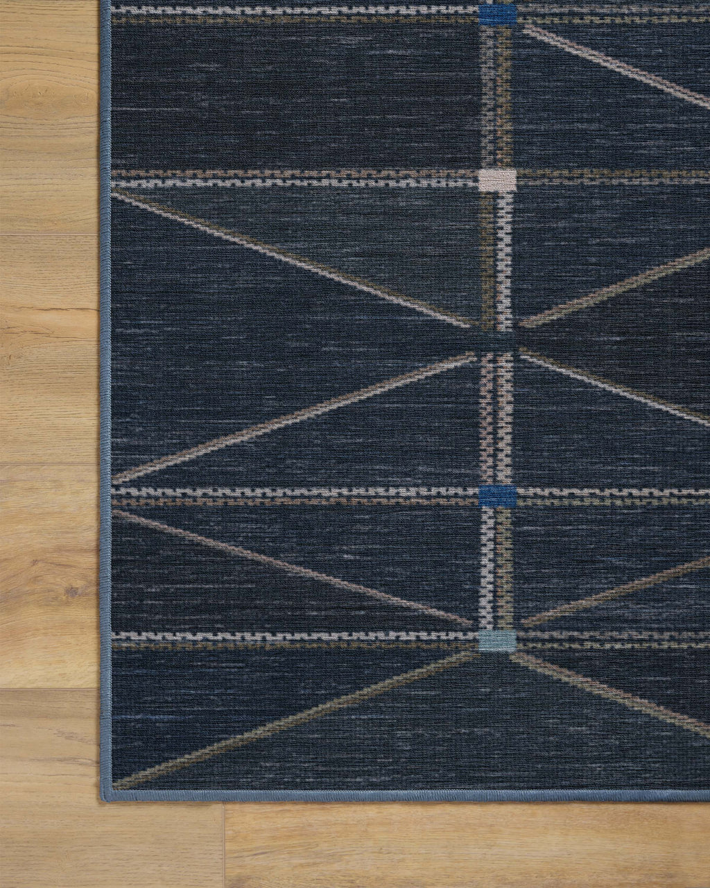 Ulysses Navy Flatwoven Rug