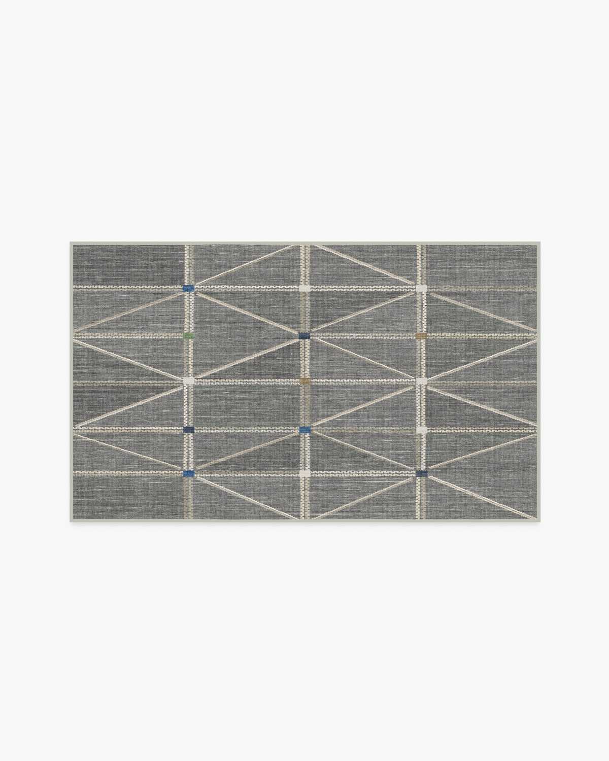 Ulysses Grey Flatwoven Rug