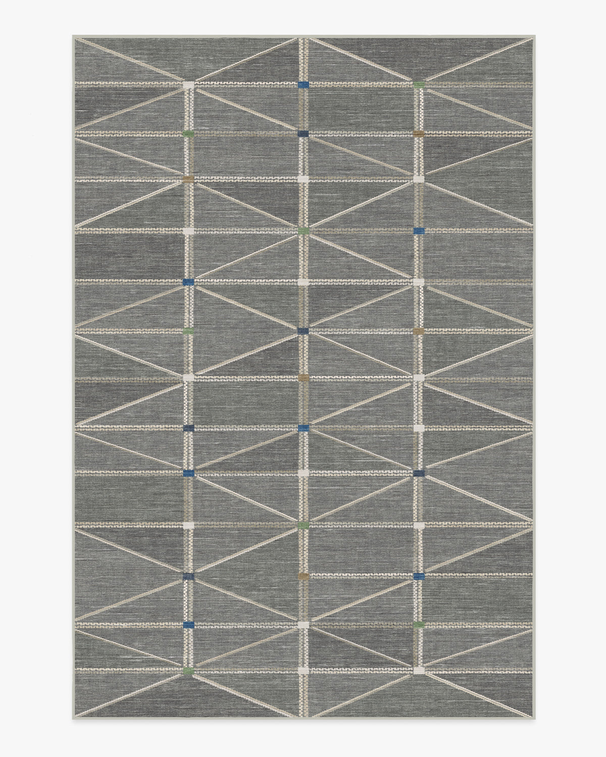Ulysses Grey Flatwoven Rug