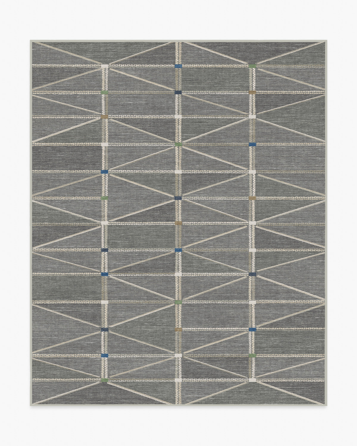 Ulysses Grey Flatwoven Rug