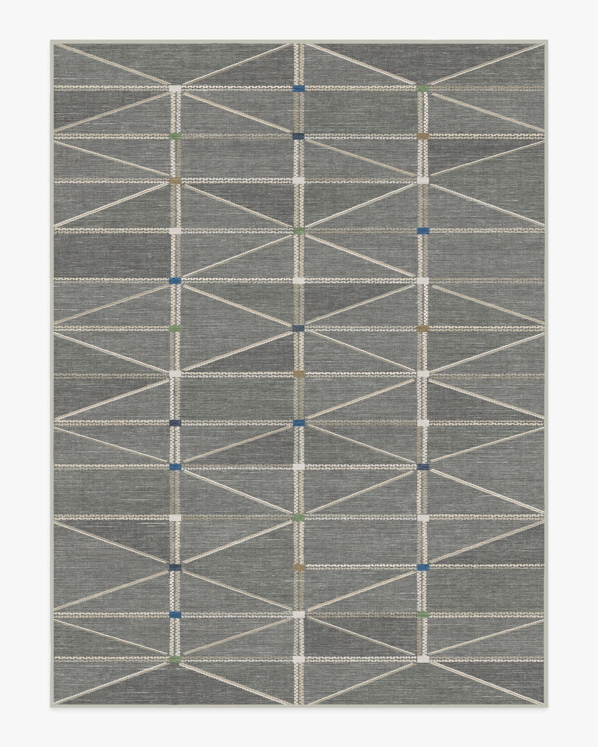 Ulysses Grey Flatwoven Rug