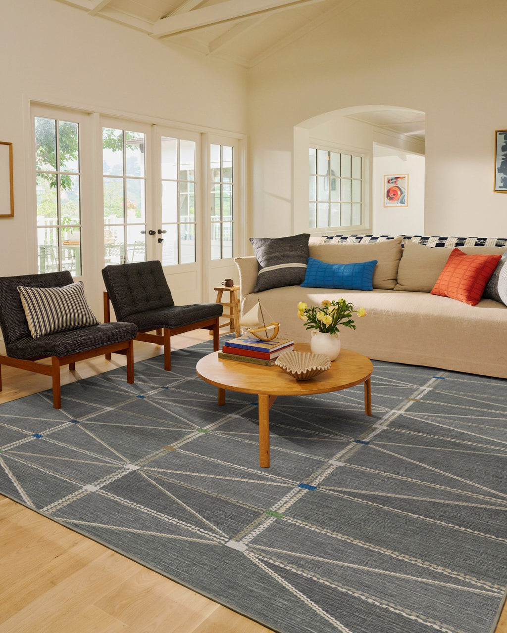 Ulysses Grey Flatwoven Rug