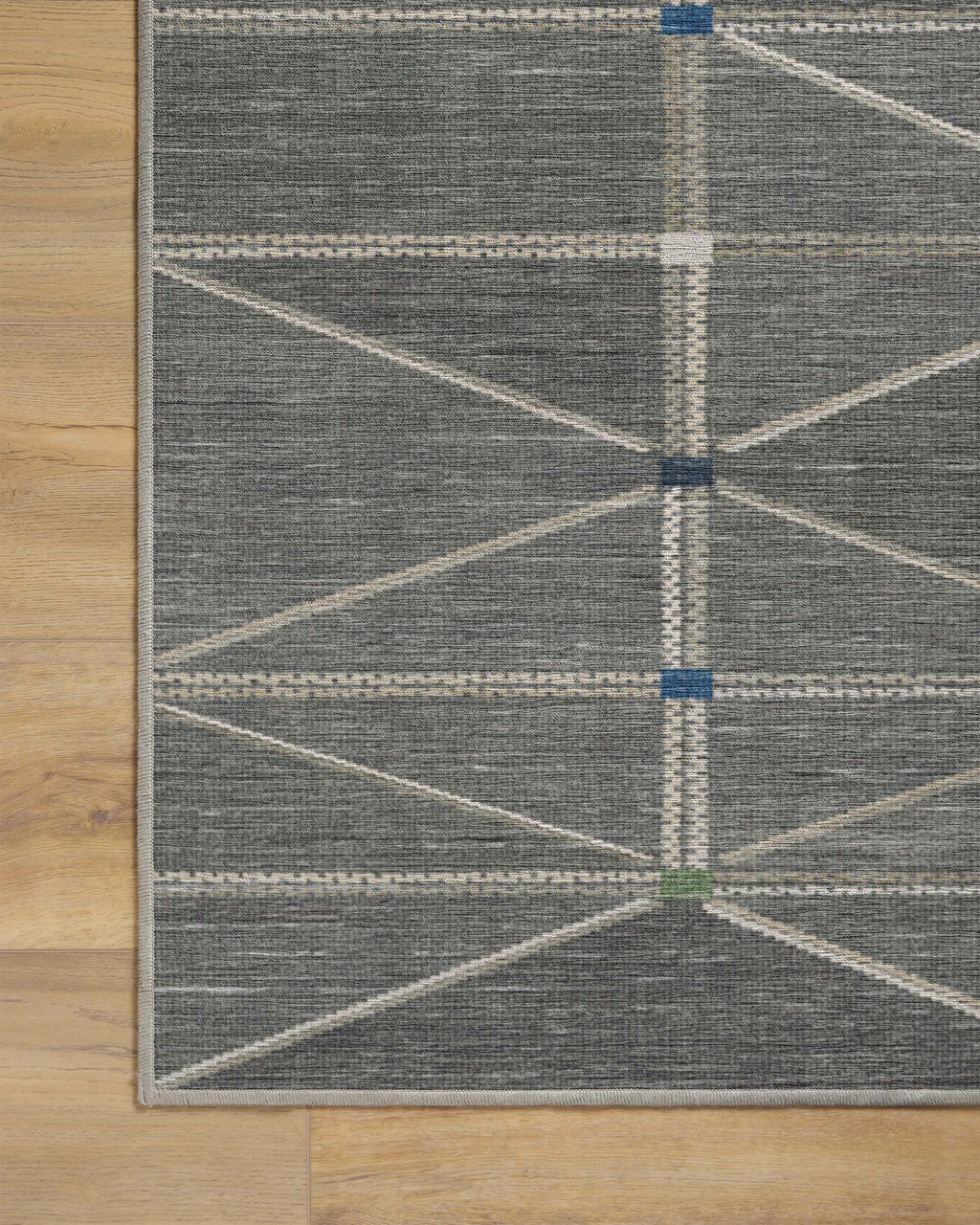 Ulysses Grey Flatwoven Rug
