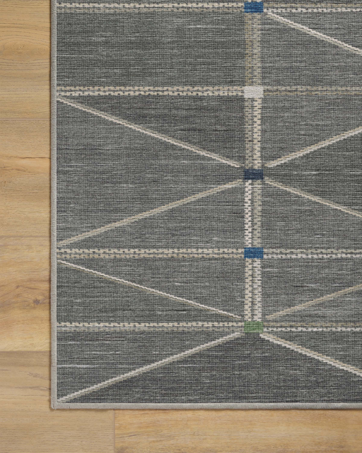 Ulysses Grey Flatwoven Rug