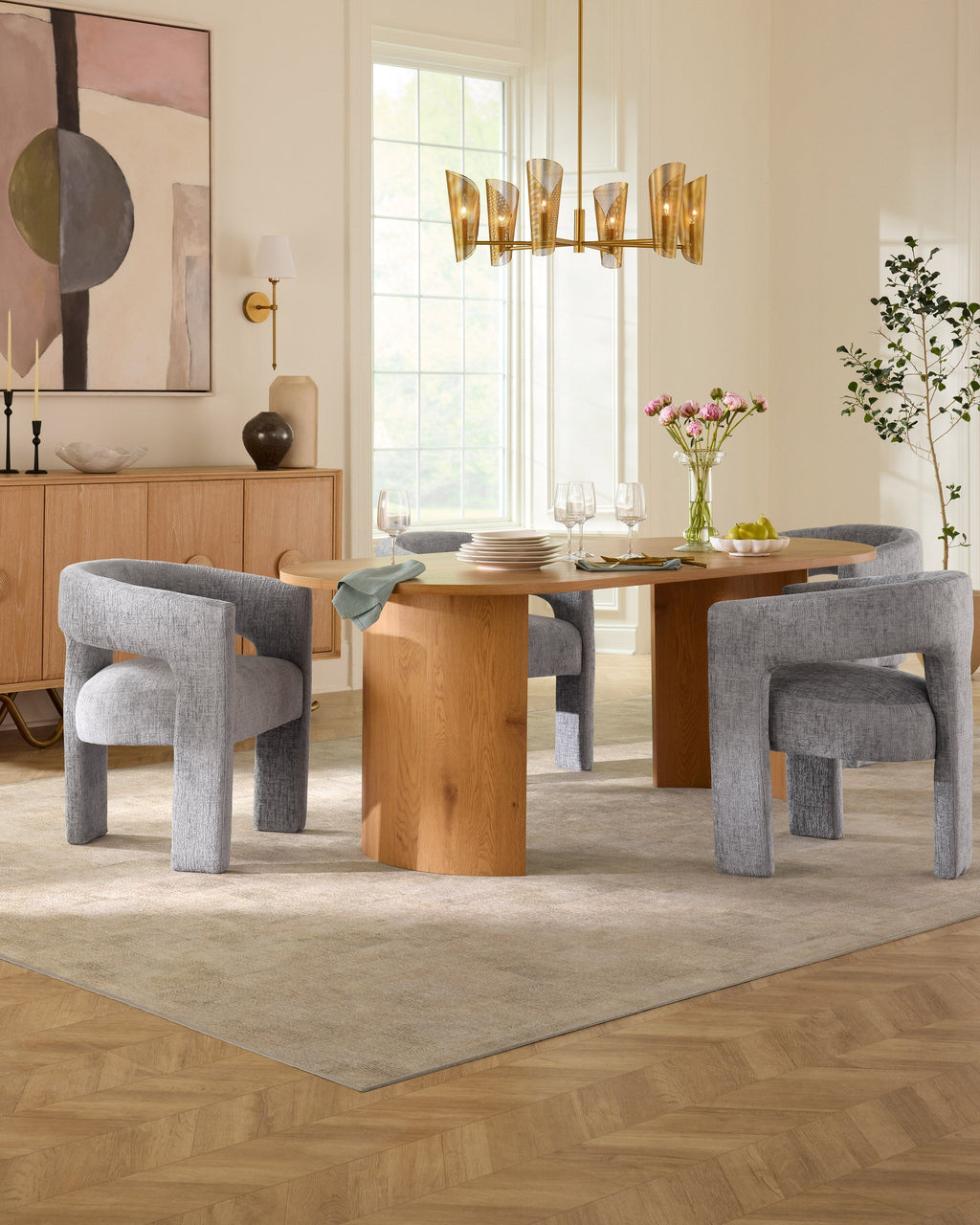 Uma Stone Flatwoven Rug