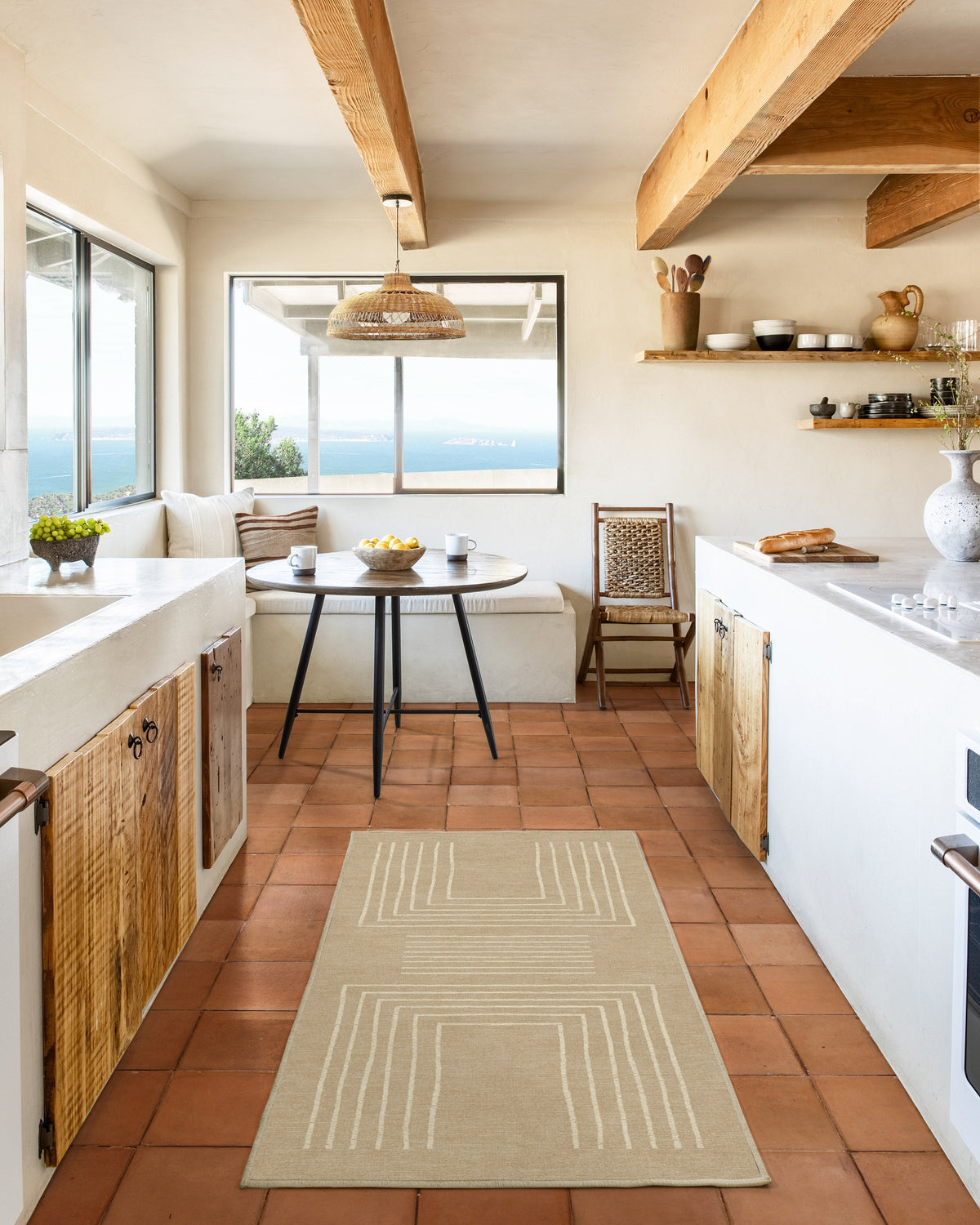 Valencia Natural Flatwoven Rug