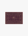 Velith Burgundy Flatwoven Rug