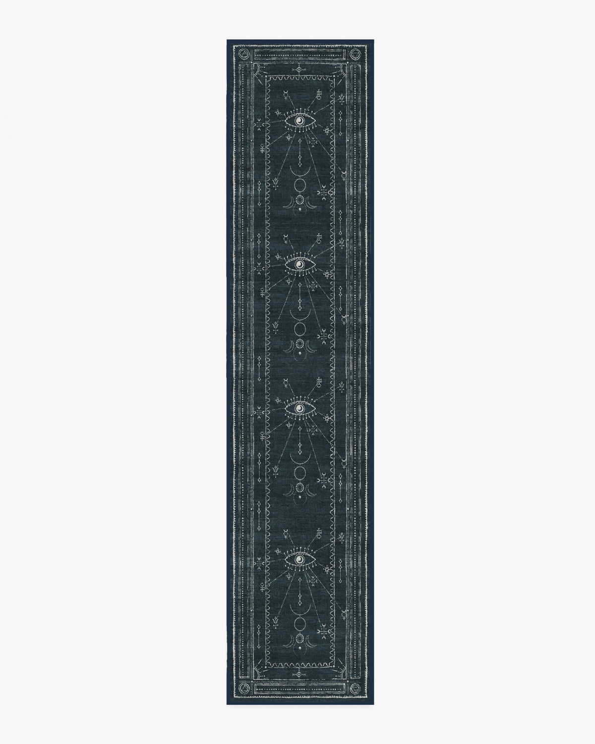 Velith Midnight Blue Flatwoven Rug