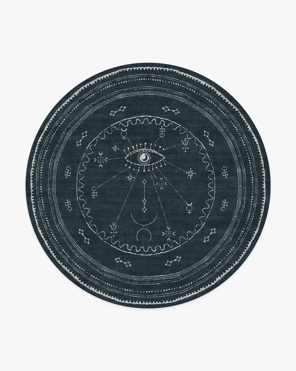 Velith Midnight Blue Flatwoven Rug