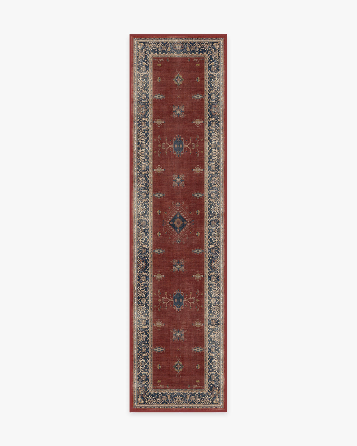 Verena Amber Red Flatwoven Rug