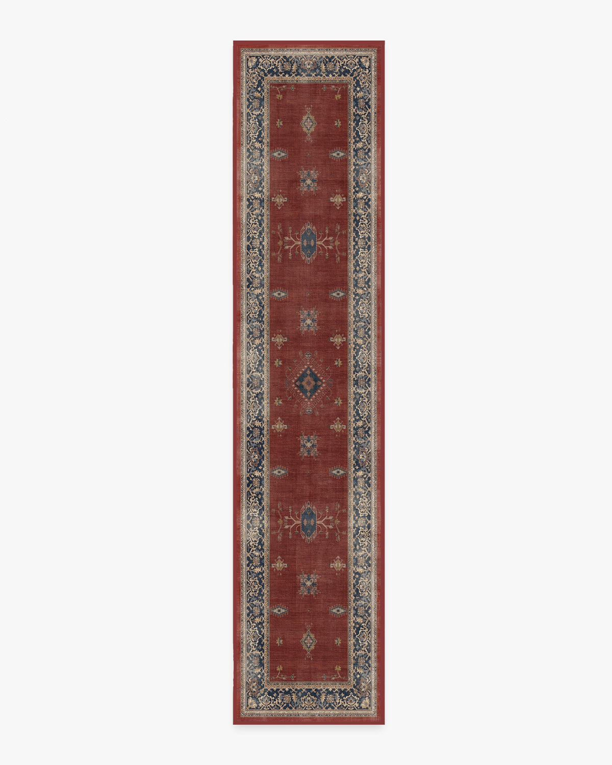 Verena Amber Red Flatwoven Rug
