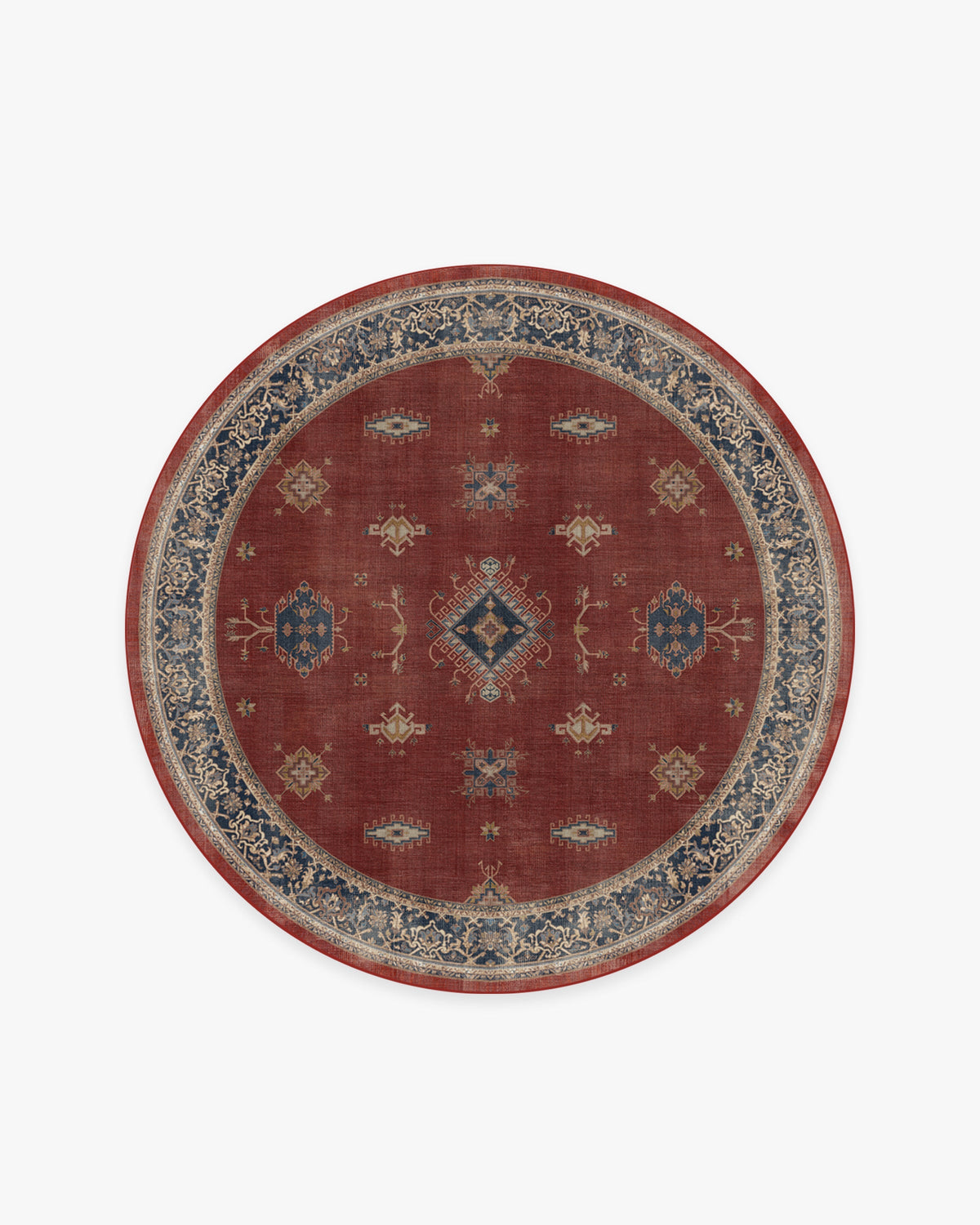 Verena Amber Red Flatwoven Rug