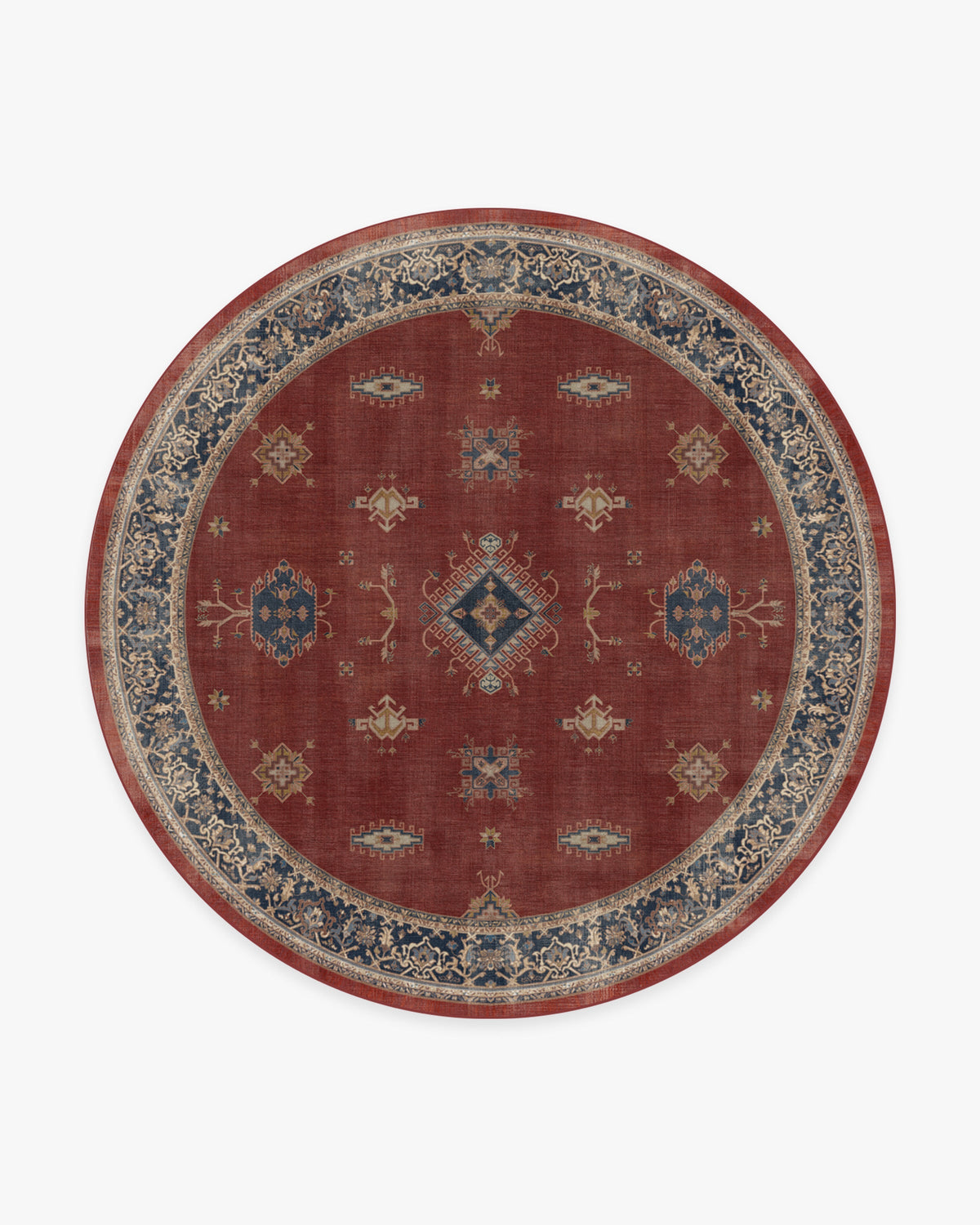 Verena Amber Red Flatwoven Rug